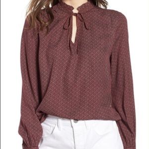 Hinge NWOT Long-sleeve Blouse